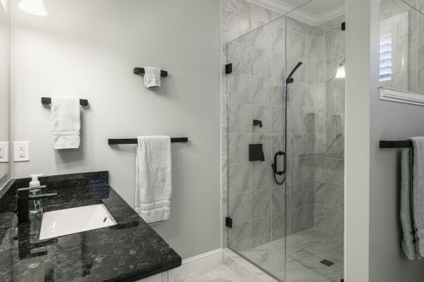Granite Shower Installation in Longmont