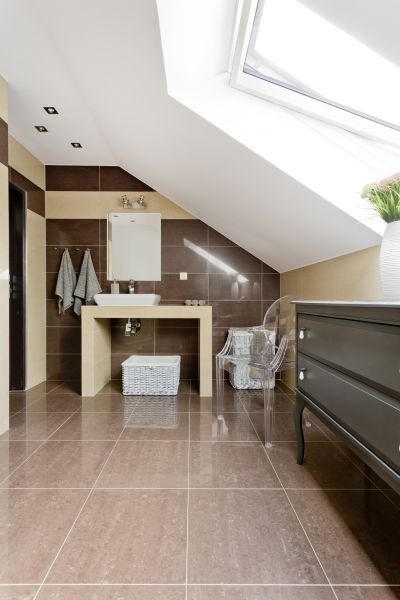 Attic Bathroom Installation in Longmont