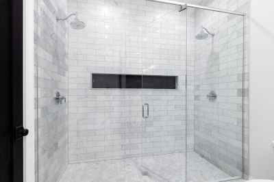 Beautiful Shower Setup